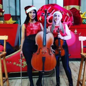 Violines navideños