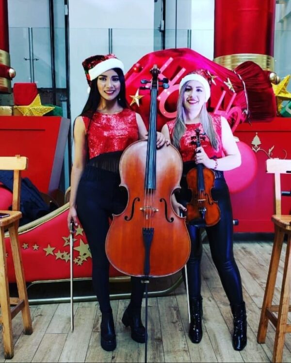 Violines navideños